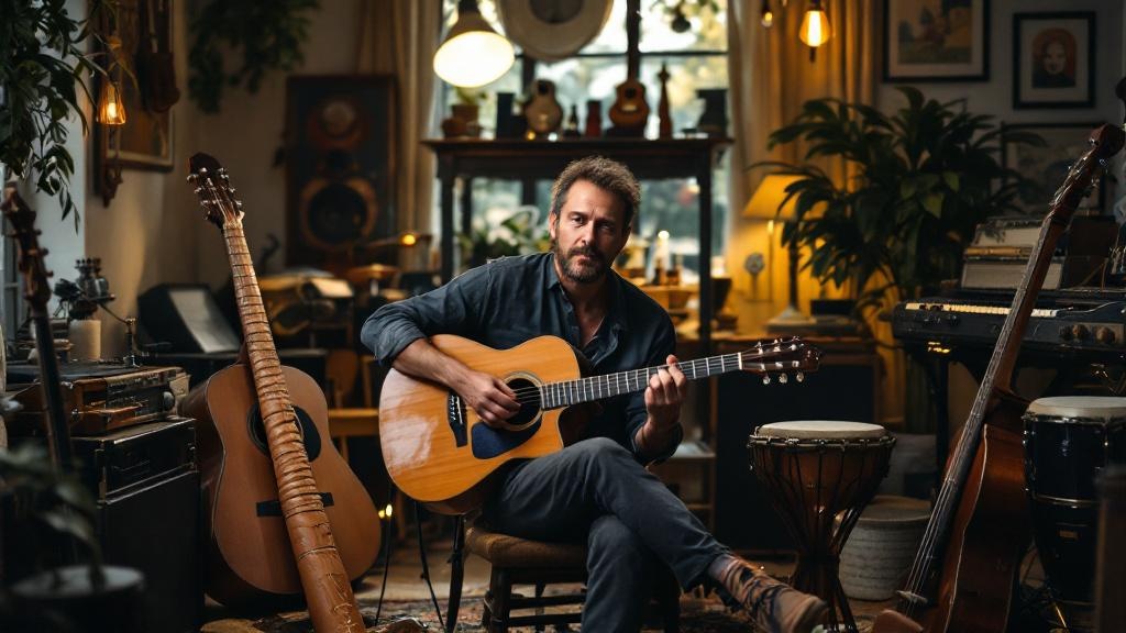 Didgeridoo, guitare, flûte : l’approche multi-instrumentale